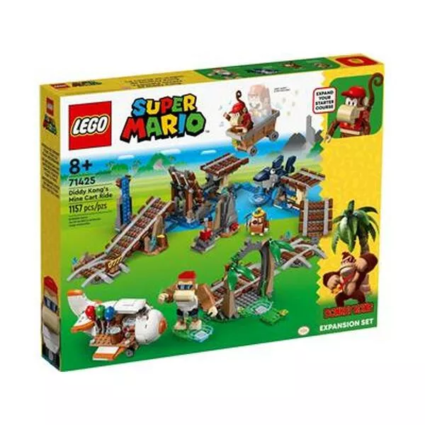 Super Mario 71425 Diddy Kong's Mine Cart Ride Expansion Set