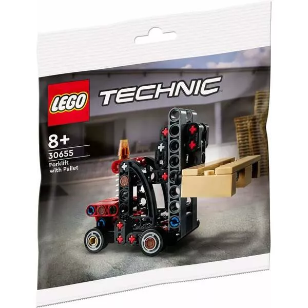 Technic 30655 Вилочный погрузчик с поддоном