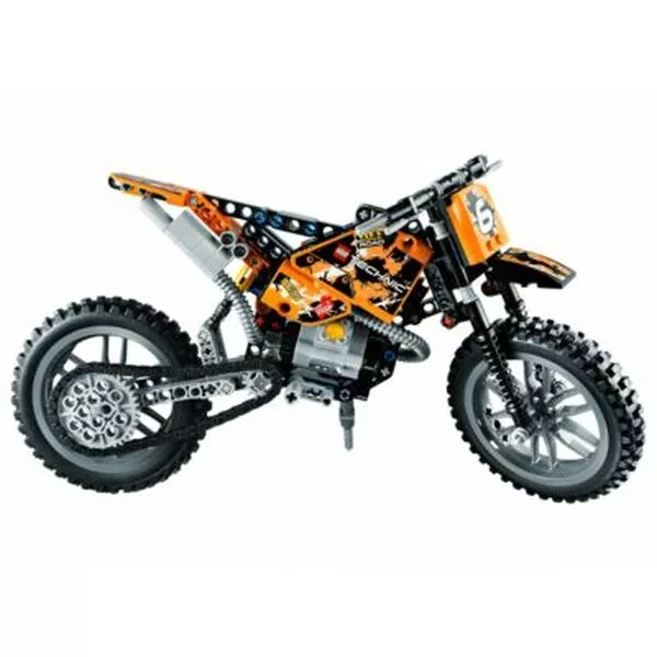 Technic 42007 Кроссовый мотоцикл (Фото 3)