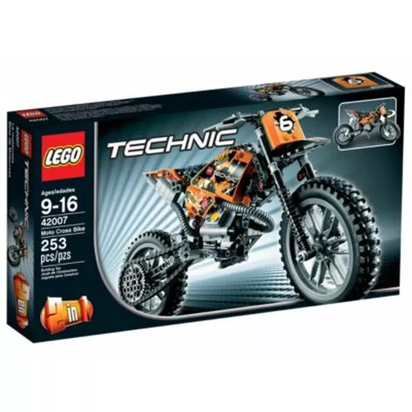 Technic 42007 Кроссовый мотоцикл