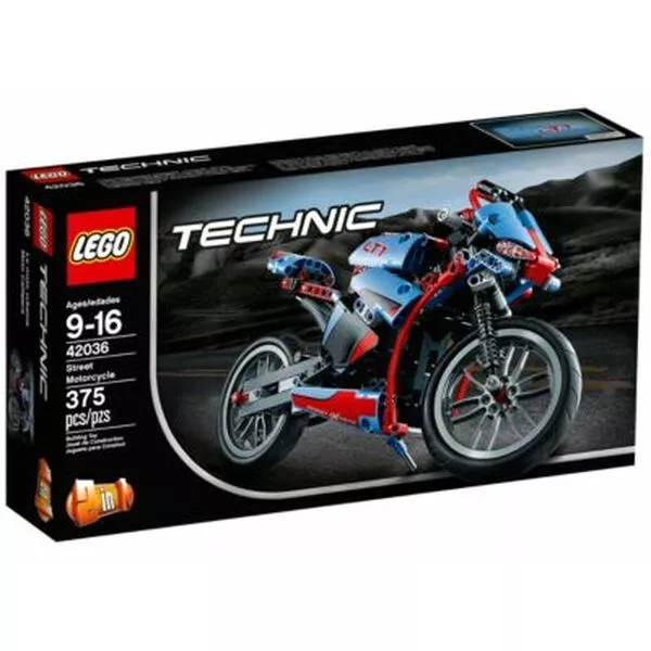 Technic 42036 Спортбайк и темой