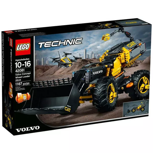 Technic 42081 VOLVO колёсный погрузчик ZEUX