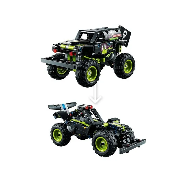 Technic 42118 Monster Jam Grave Digger (Фото 15)