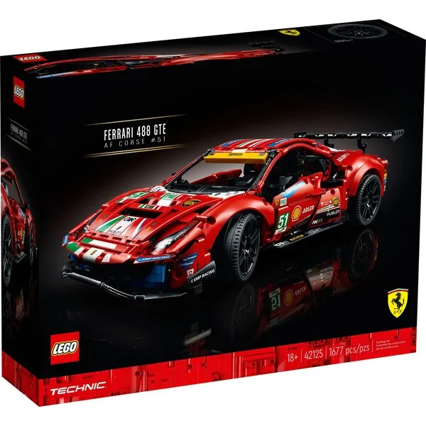 Technic 42125 Ferrari 488 GTE AF Corse #51