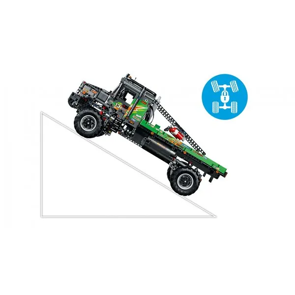 Technic 42129 Полноприводный грузовик-внедорожник Mercedes-Benz Zetros (Фото 17)