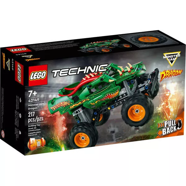 Technic 42149 Monster Jam Дракон
