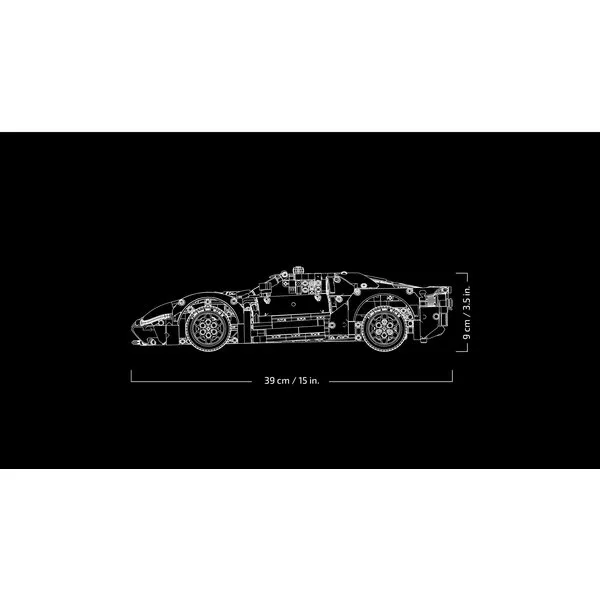 Technic 42154 Ford GT 2022 (Фото 13)