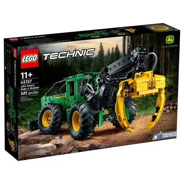 Technic 42157 Трелевочный трактор John Deere 948L-II