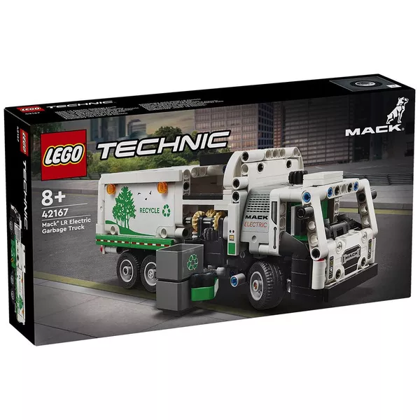 Technic 42167 Электрический мусоровоз Mack LR