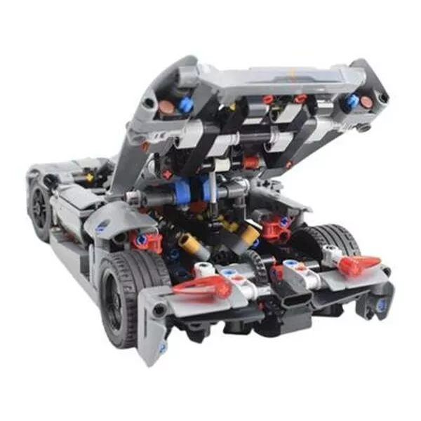 Technic 42173 Koenigsegg Jesko Absolut Grey Hypercar (Фото 5)