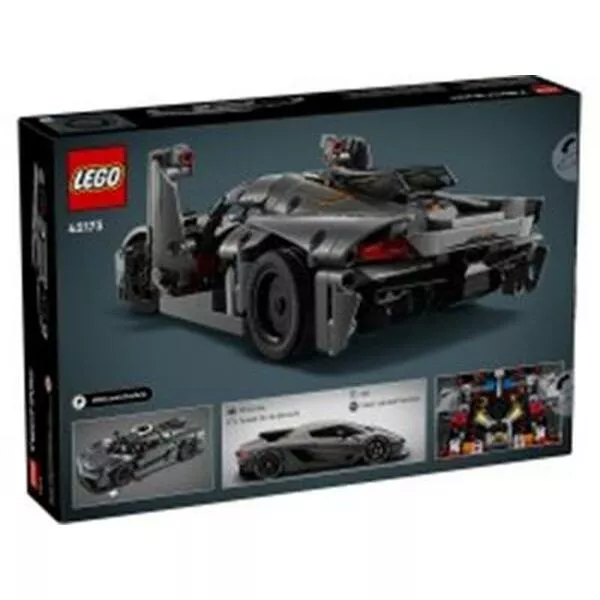 Technic 42173 Koenigsegg Jesko Absolut Grey Hypercar (Фото 2)