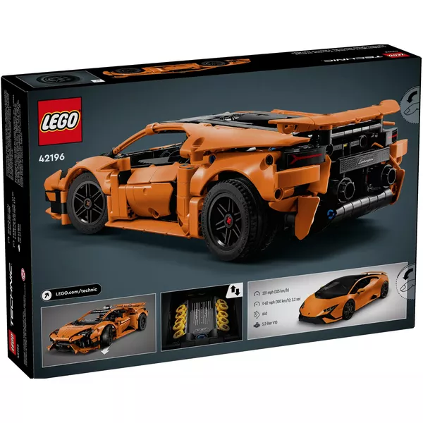 Technic 42196 Lamborghini Huracán Tecnica Оранжевый (Фото 2)