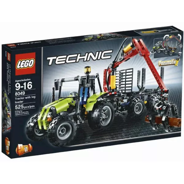 Technic 8049 Трактор с лесопогрузчиком