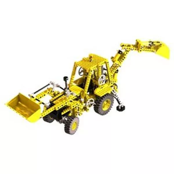 Technic 8862 Backhoe Grader