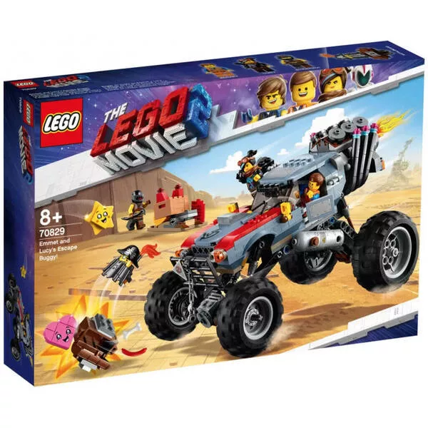 The LEGO Movie-2 70829 Побег Эммета и Дикарки на багги