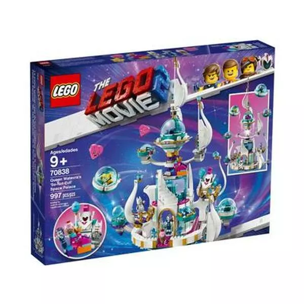 The LEGO Movie-2 70838 «СОВСЕМ-НЕ-СТРАШНЫЙ» космический замок королевы Многолики Прекрасной