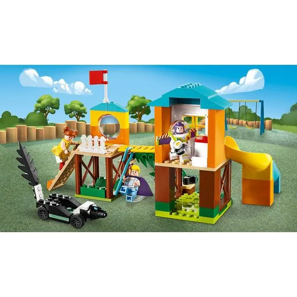 Toy Story 10768 Приключения Базза и Бо Пип на детской площадке (Фото 3)