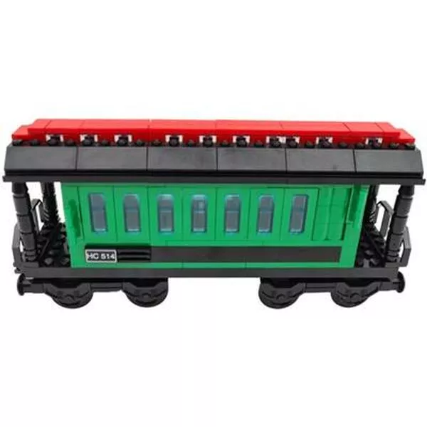 Trains 10015 Зеленый пассажирский вагон (Фото 2)