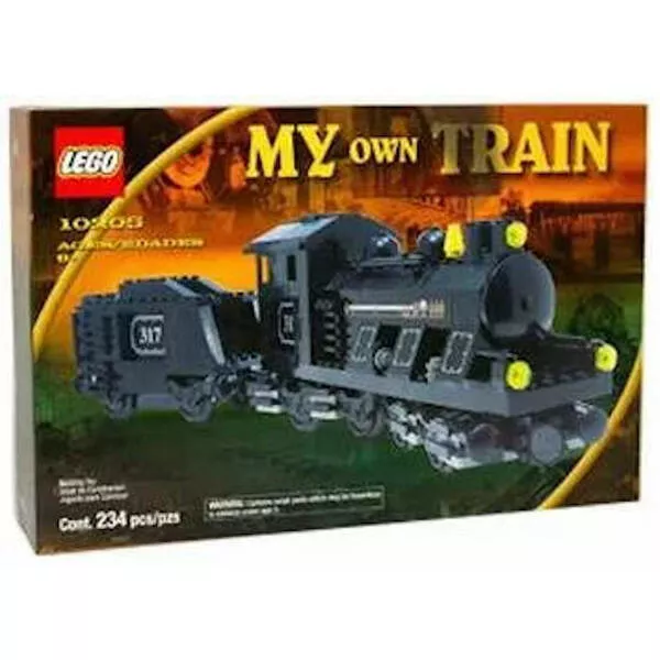 Trains 10205 Большой черный паровоз