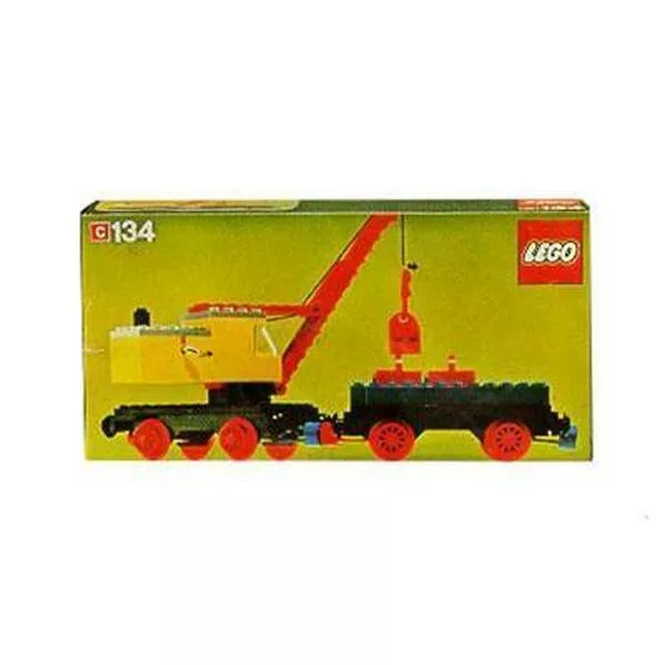 Trains 134 Mobile Crane and Wagon