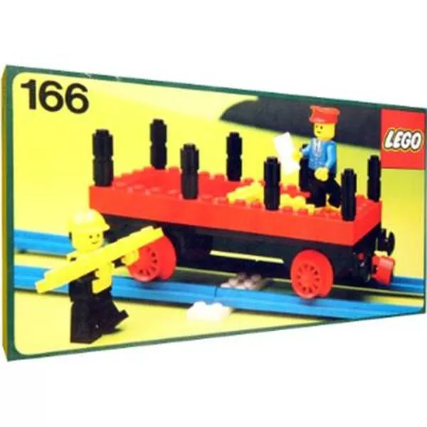 Trains 166 Flat wagon