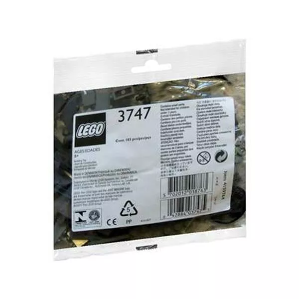 Trains 3747 Locomotive Dark Grey Bricks