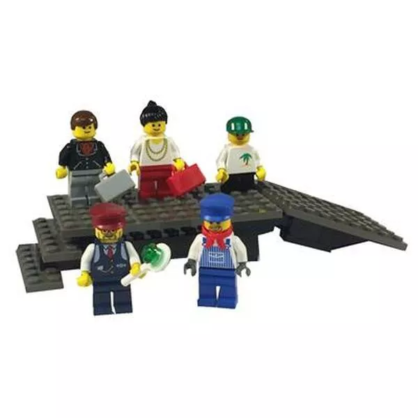Trains 4186875 Platform and Mini-Figures