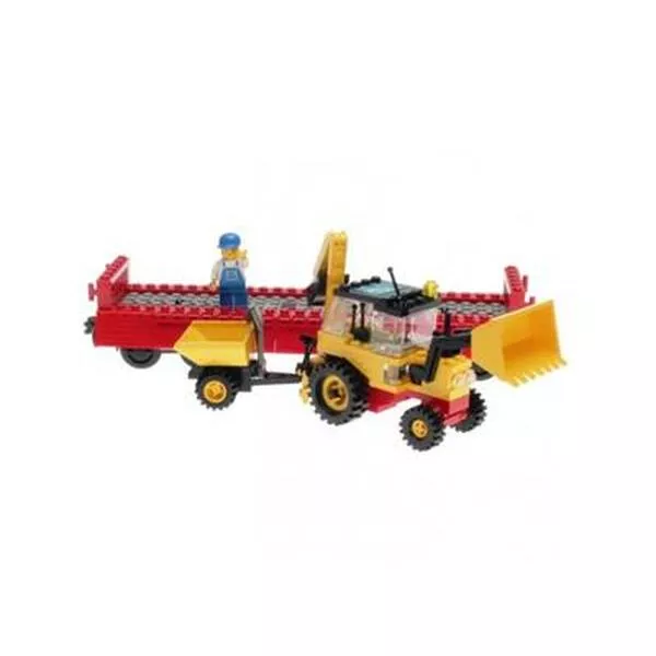 Trains 4543 Railroad Tractor Flatbed