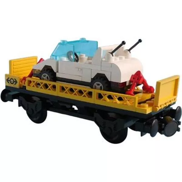 Trains 4544 Car Transport Wagon with Car (Фото 3)