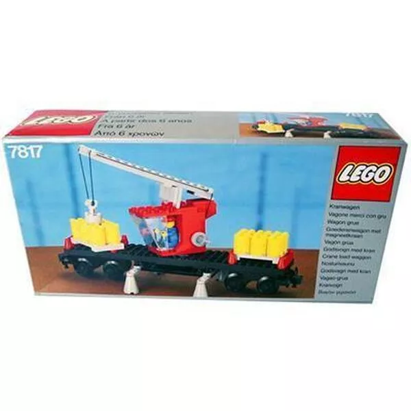 Trains 7817 Crane Wagon