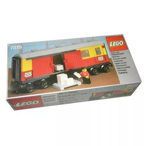 Trains 7819 Postal Container Wagon