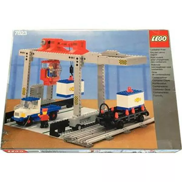Trains 7823 Container Crane Depot