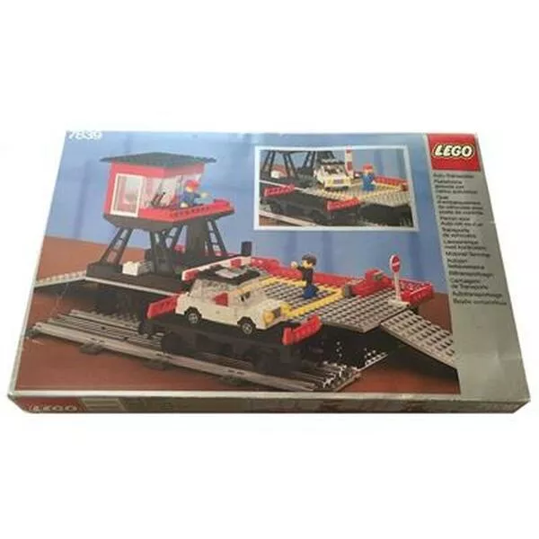 Trains 7839 Car Transport Depot