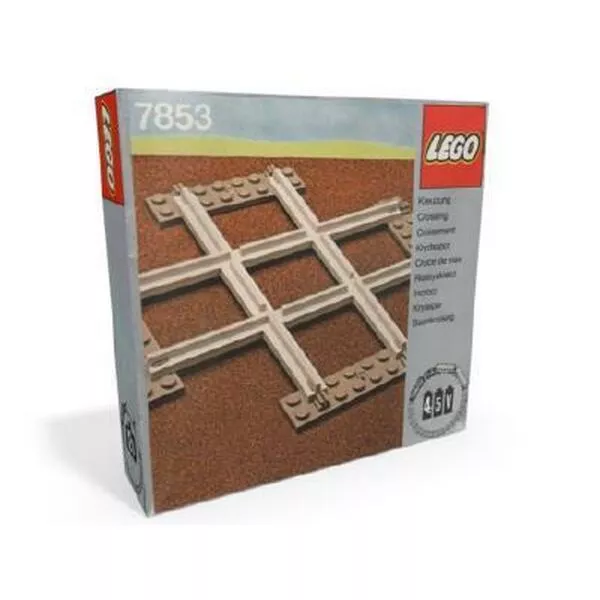 Trains 7853 Crossing, Grey 4.5 V