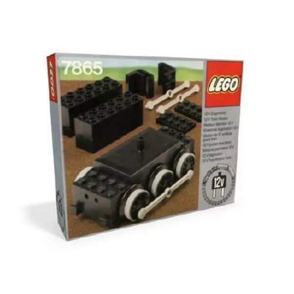 Trains 7865 Motor Replacement Unit for Battery or Motor-Less Trains 12 V