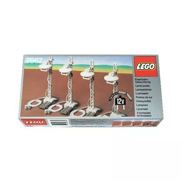 Trains 7867 4 Lighting Standards Electric 12 V (Фото 2)