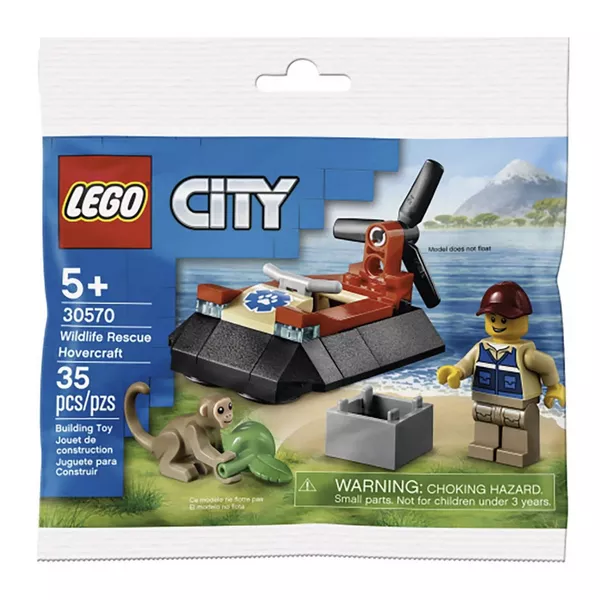 Уникальные наборы 30570 Спасательный катер на воздушной подушке