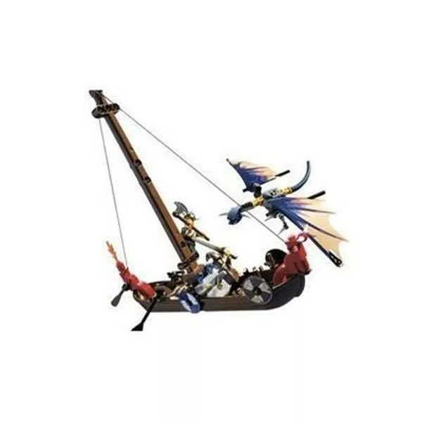 Уникальные наборы 7016 Лодка викингов против дракона Виверна (Фото 3)