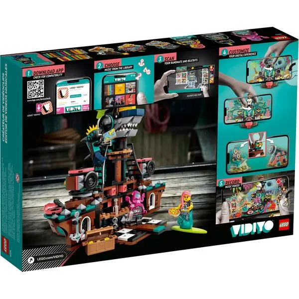 VIDIYO 43114 Корабль пирата Панка (Фото 2)