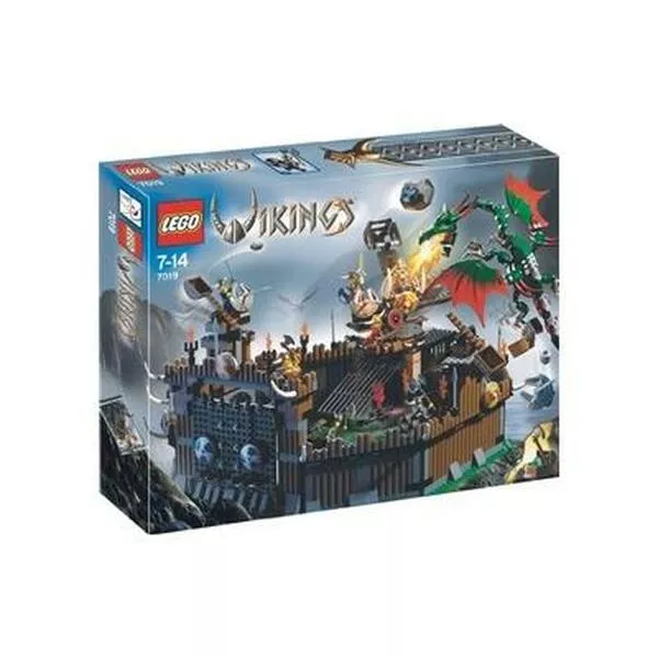 Vikings 7019 Viking Fortress vs. the Fafnir Dragon