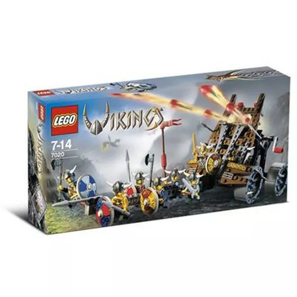 Vikings 7020 Army of Vikings with Heavy Artillery Wagon