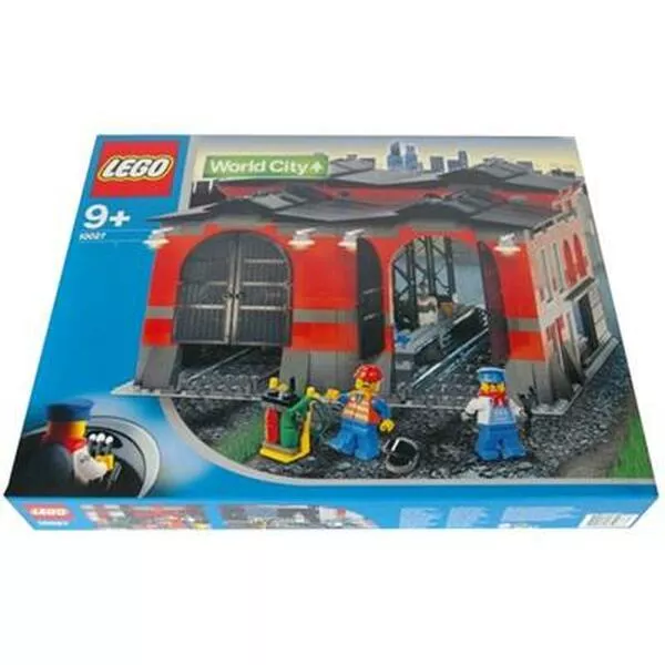 World City 10027 Паровозное депо